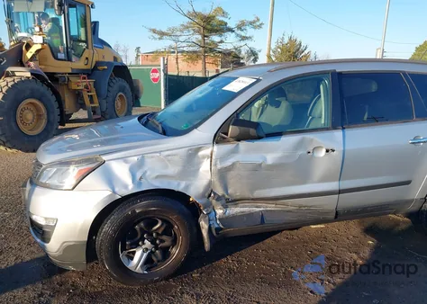 2014 Chevrolet Traverse Ls из США, поврежденный, VIN 1GNKVFKD9EJ155443